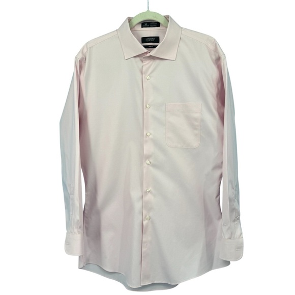 Smartcare™ Slim Fit Pinpoint Dress Shirt - Picture 1 of 7